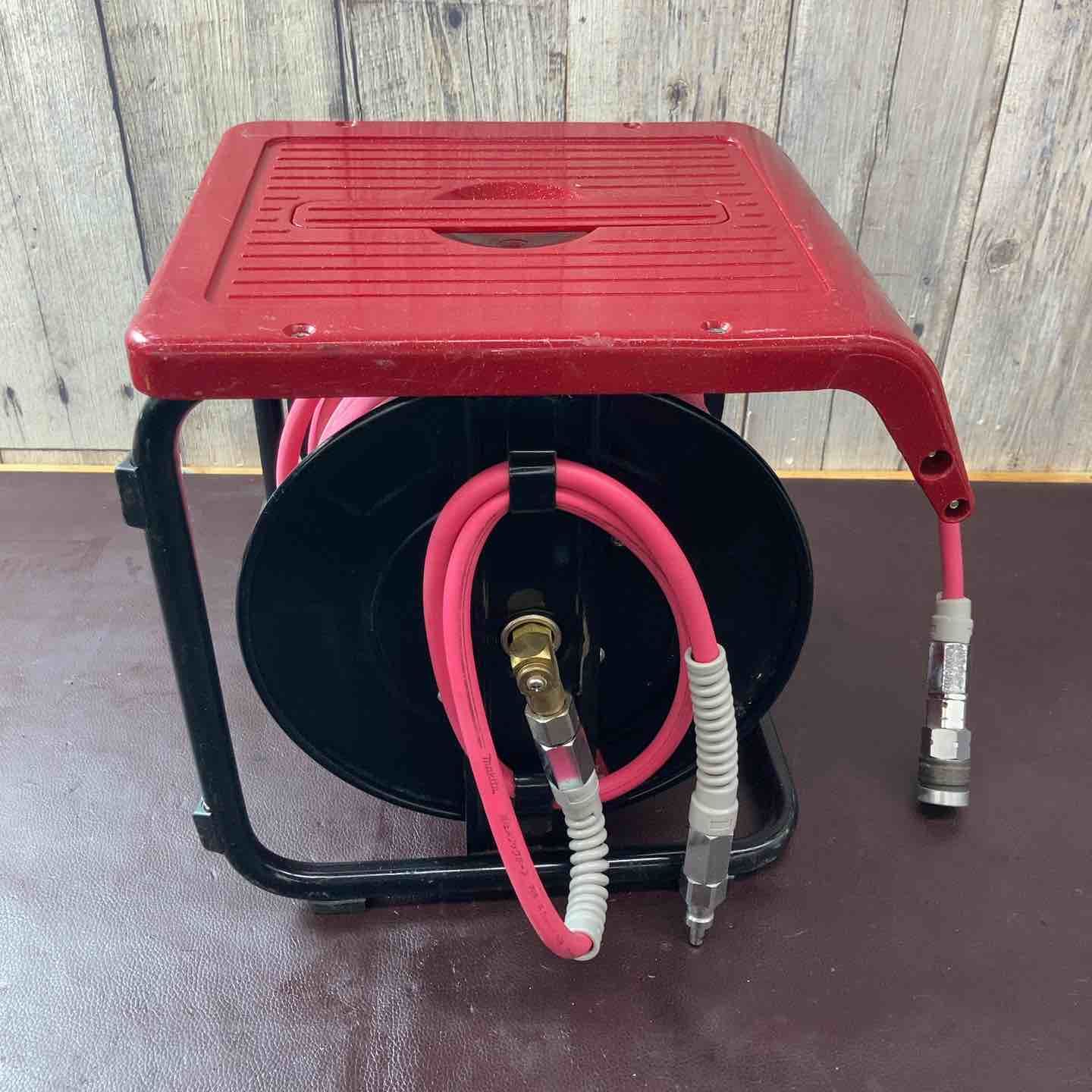 中古品】 マキタ(makita) 高圧タフリール A-49220 エアホースリール 