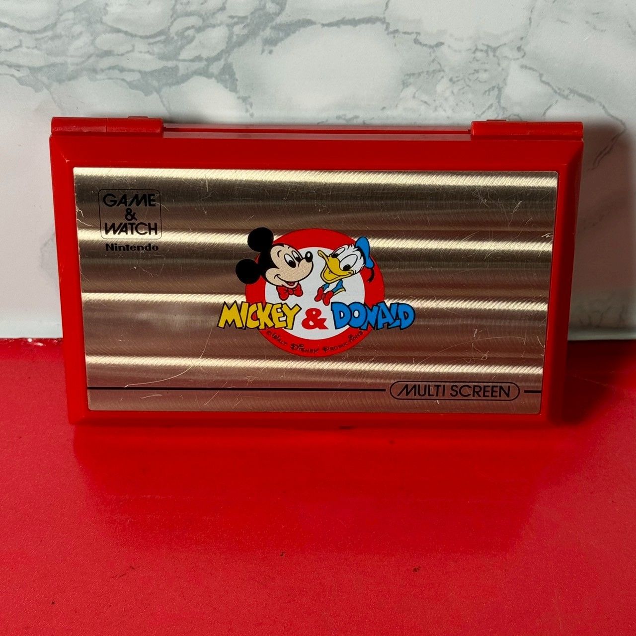MICKEY & DONALD ミッキー&ドナルド マルチスクリーン ゲームウォッチ ゲーム機本体 動作可