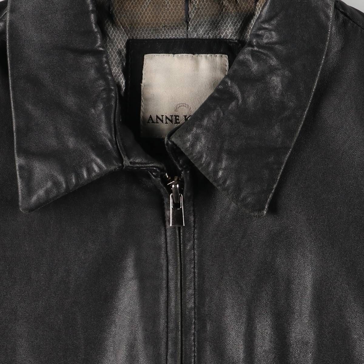 レザーブルゾンジャケット