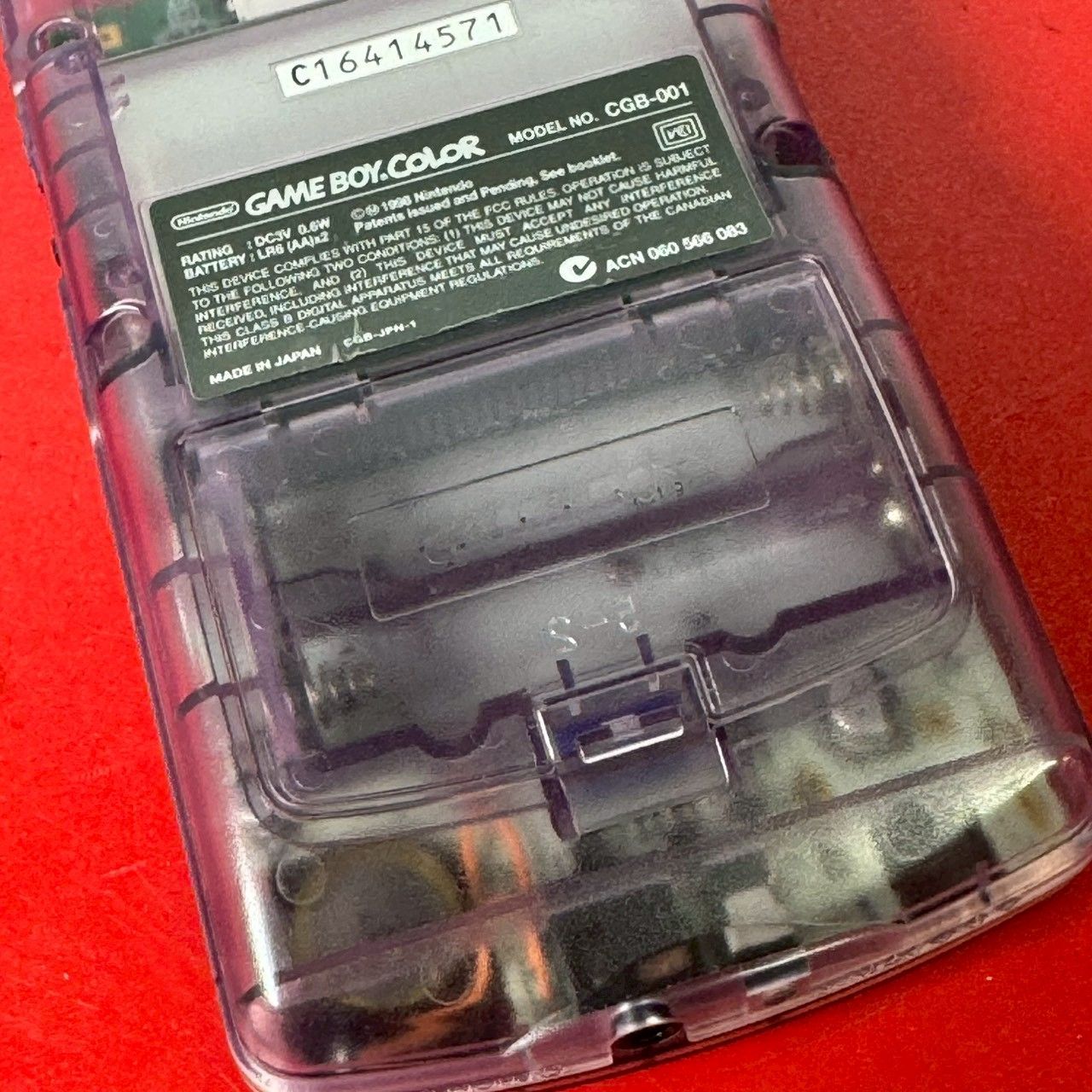 本体 クリアパープル