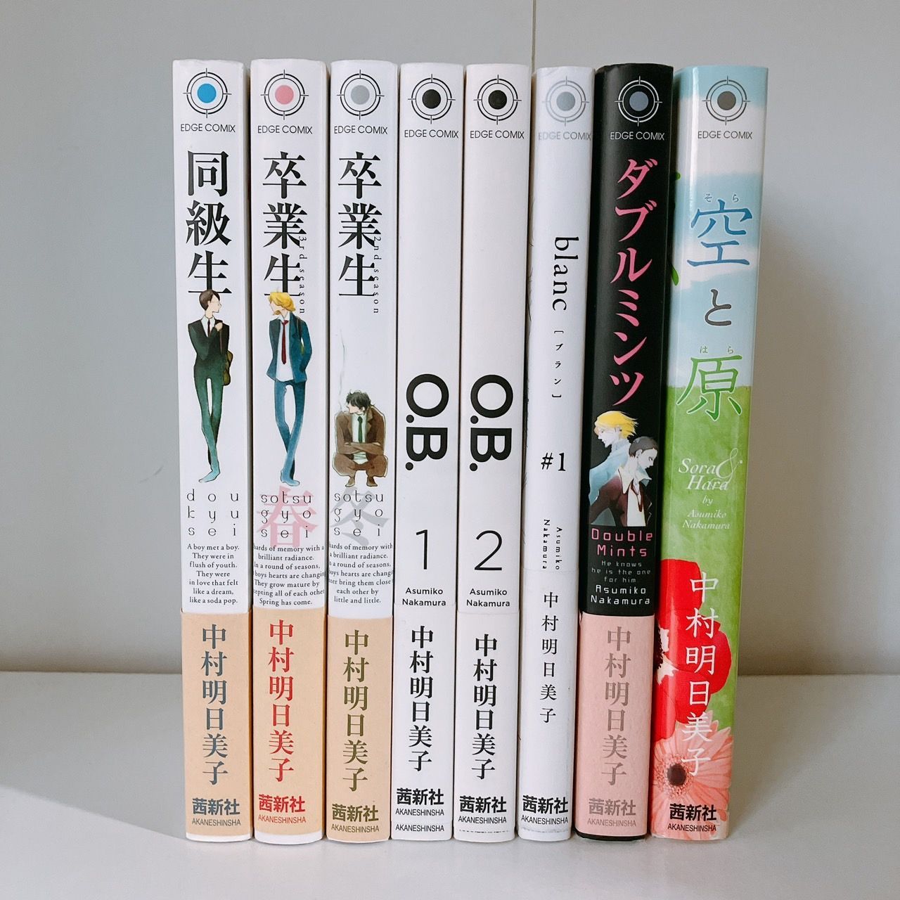 同級生中村明日美子　全巻　9冊セット＋卒業アルバム 同級生シリーズ 9冊セット 中村明日美子 同級生 卒業生 中村明日美子