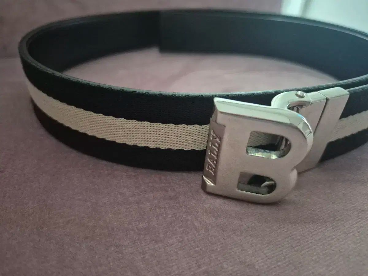 バリー ブラック ストライプ ベルト