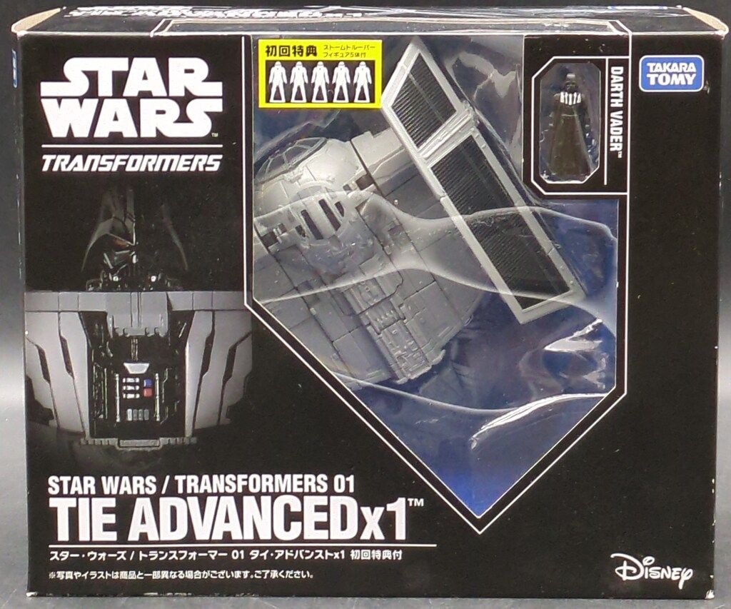 スター・ウォーズ トランスフォーマー 01 タイ・アドバンストx1 初回