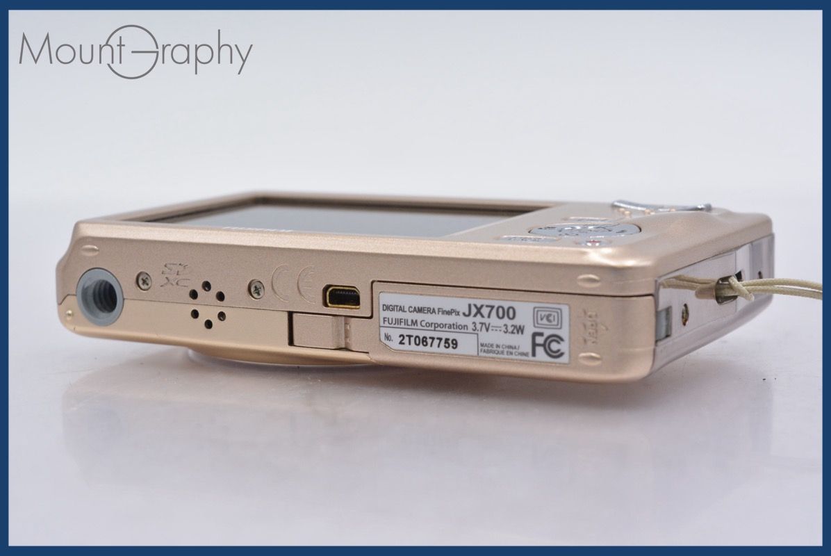 富士フィルム FUJIFILM FinePix JX700 5x 元箱、バッテリー、取扱説明