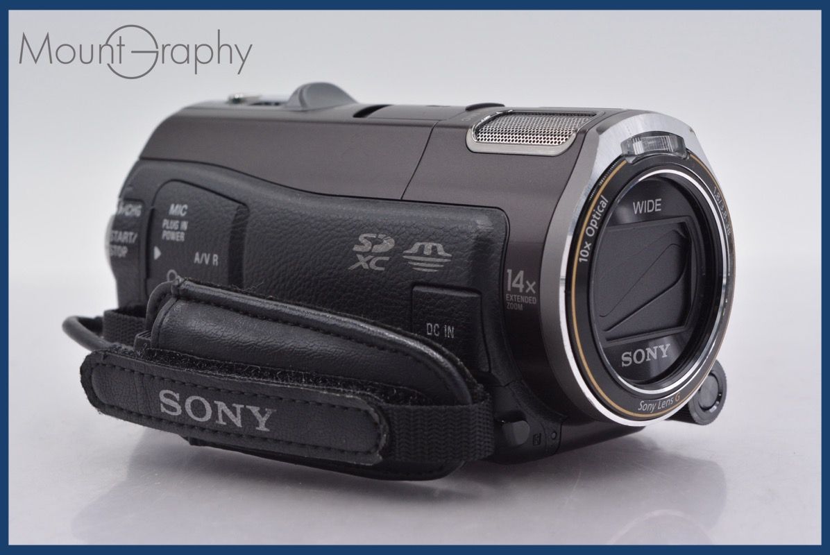 上 ソニー SONY HDR CX 560 10 x 元箱 バッテリー 取扱説明書付属 同梱可 mj 5911