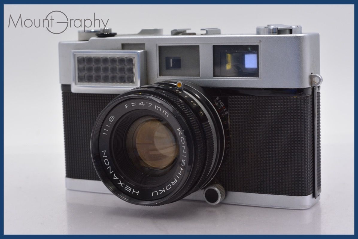 上 コニカ Konica S III 47mm F1.9 完動 同梱可 mj5935