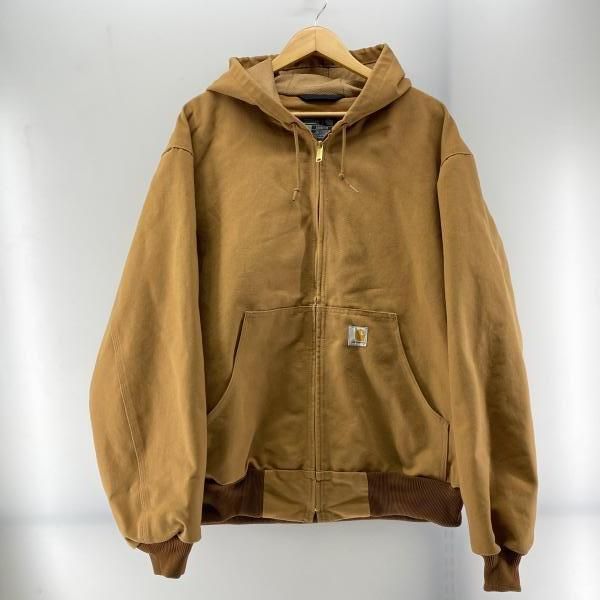 Carhartt J131 Thermal Lined Duck Active Jacket ブラウン XL カーハート 24