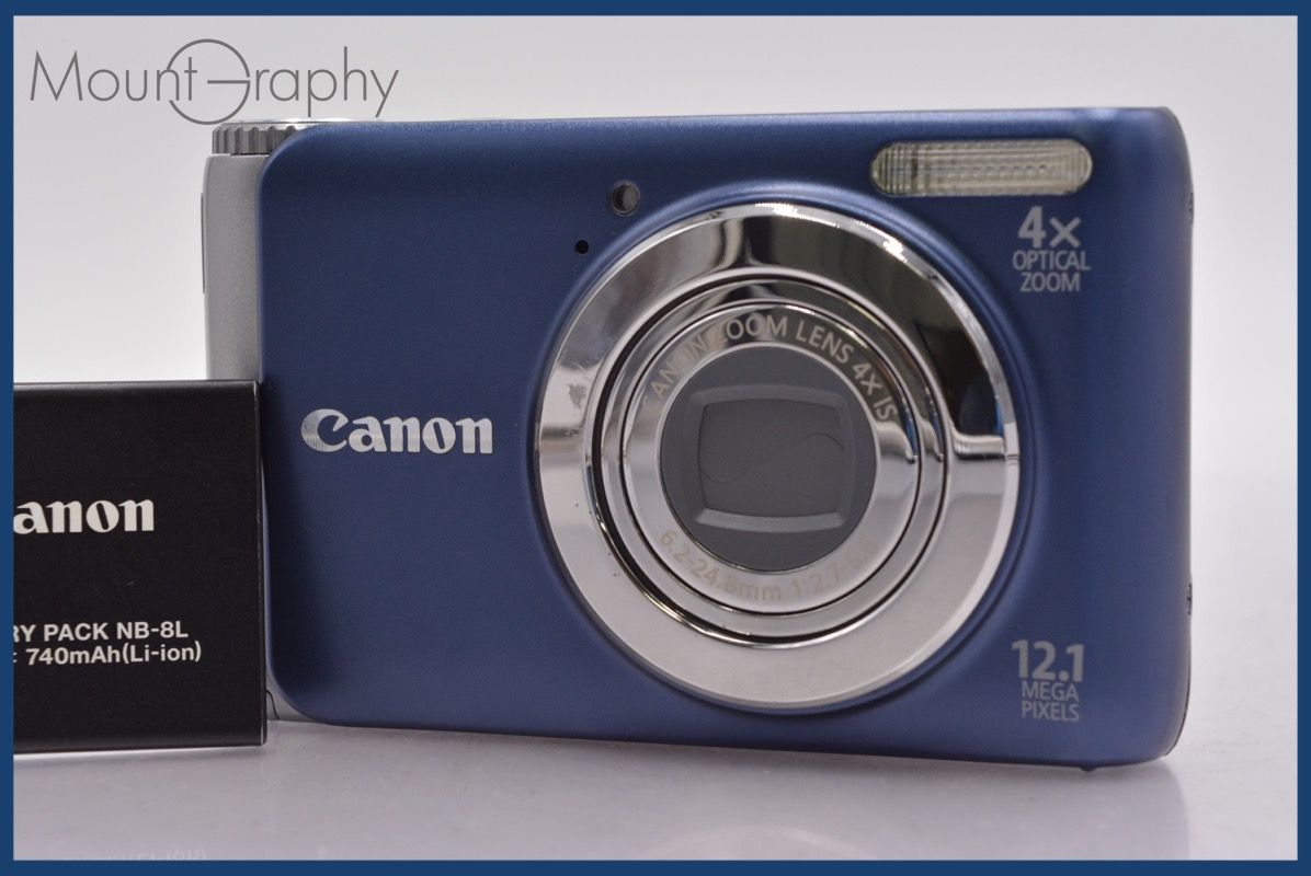 キヤノン Canon PowerShot A3100 IS 4x バッテリー付属 ☆完動☆同梱可