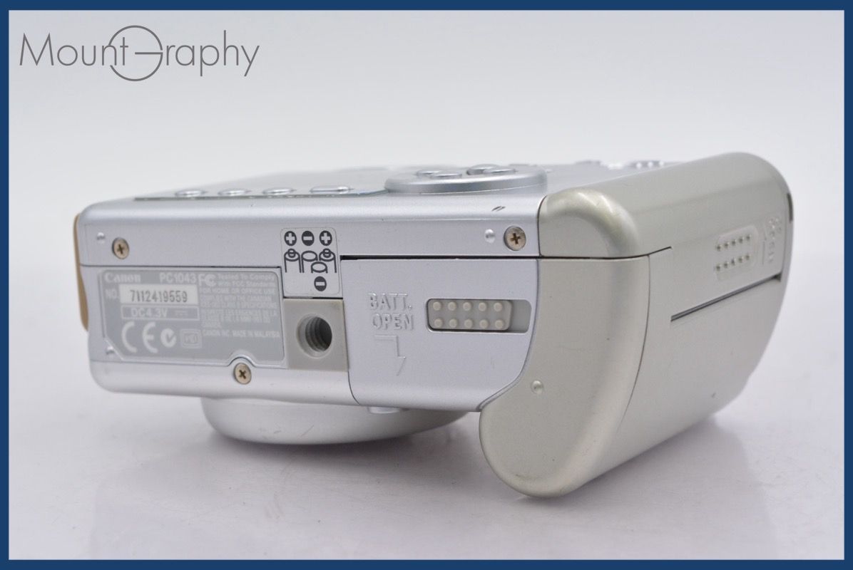 キヤノン Canon PowerShot A70 3x 単三電池仕様 同梱可 #mj5962