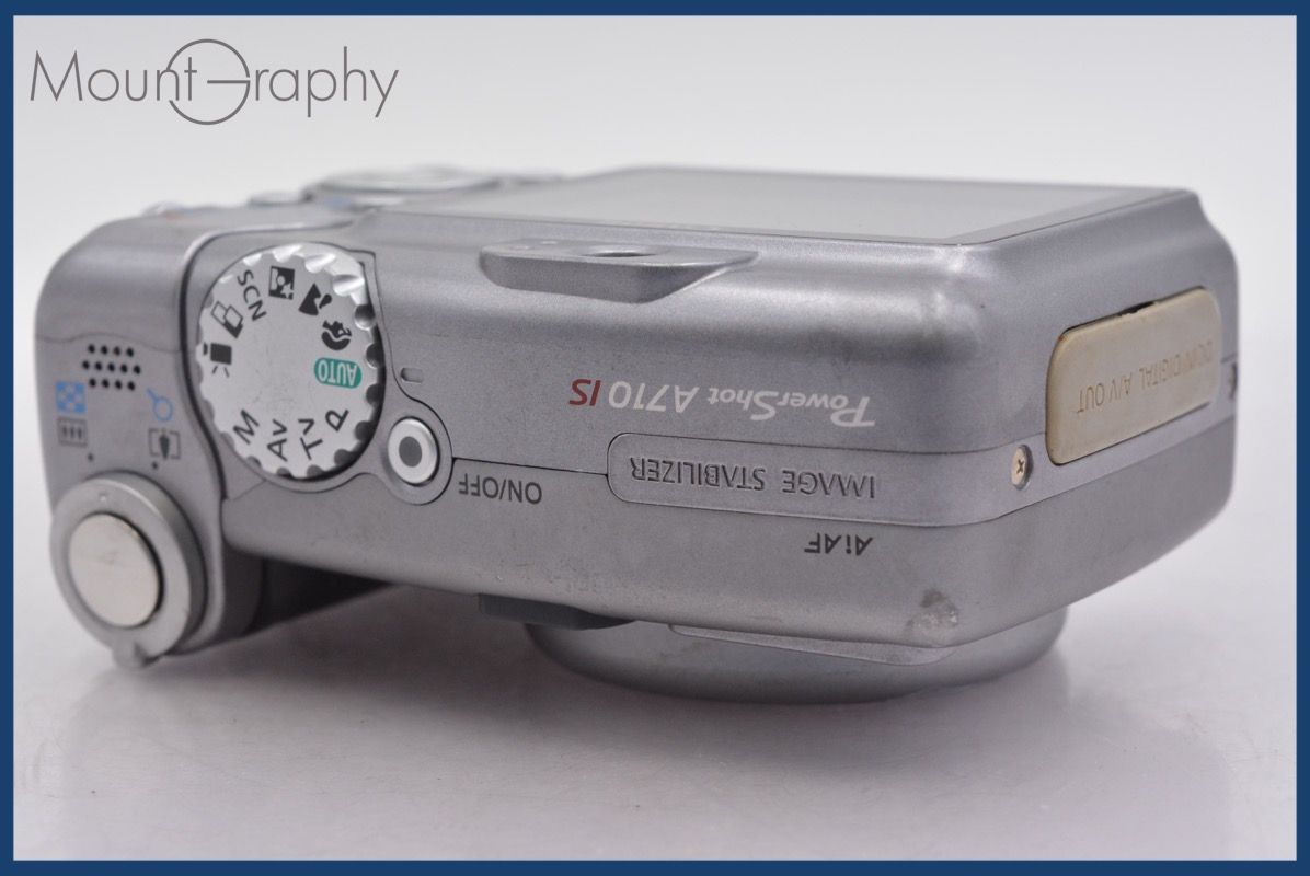 キヤノン Canon PowerShot A710 IS 6x 単三電池仕様 ☆完動☆同梱可