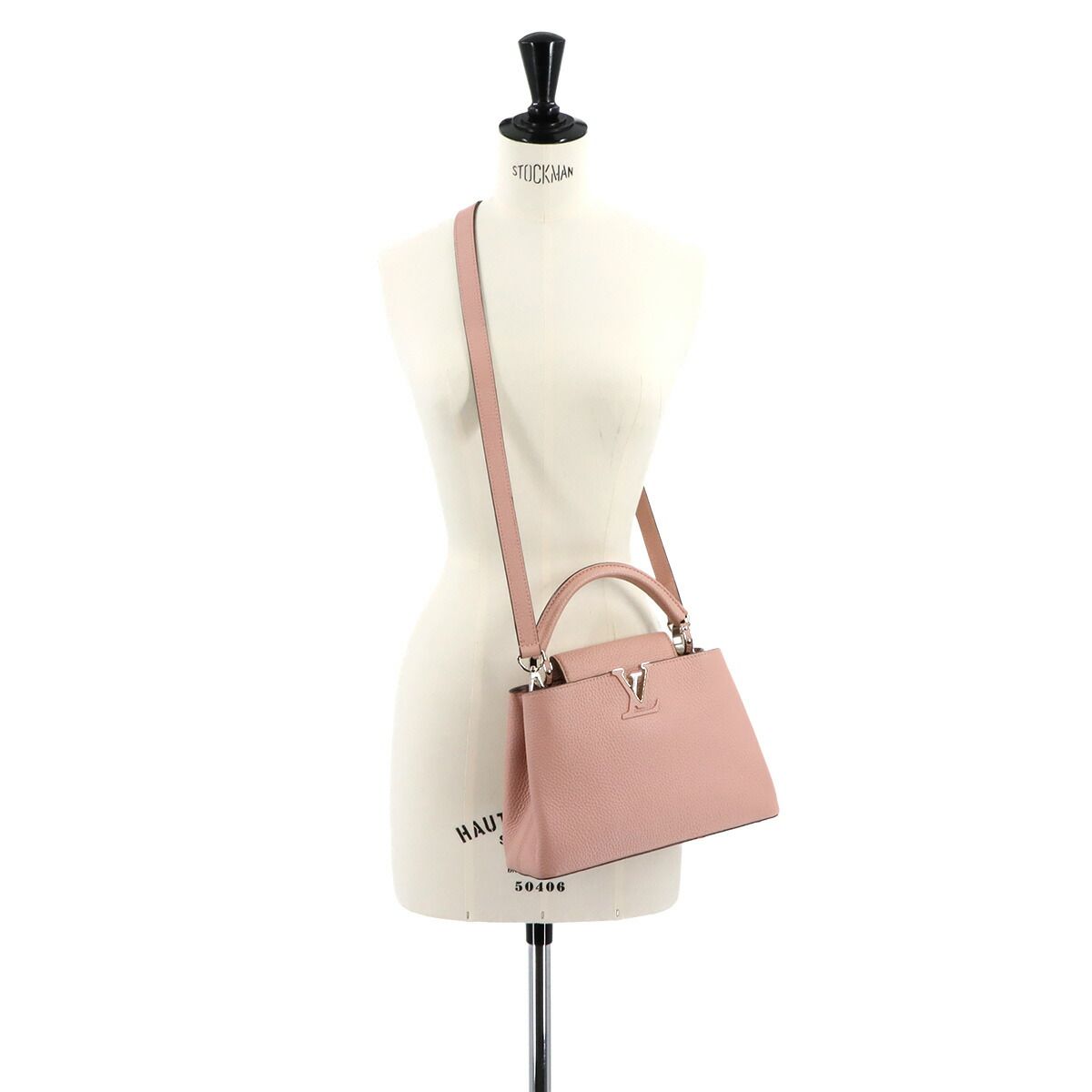 ルイ ヴィトン LOUIS VUITTON カプシーヌ BB 2way ハンド ショルダー バッグ トリヨンレザー マグノリア M94635 Capucines 90299381 DECORATOM_COM_BR