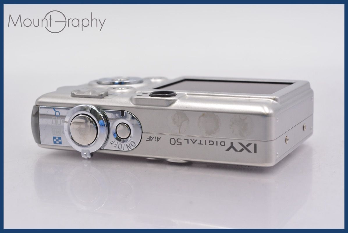 キヤノン Canon IXY DIGITAL 50 3x バッテリー、充電器付属 ☆完動☆同梱 