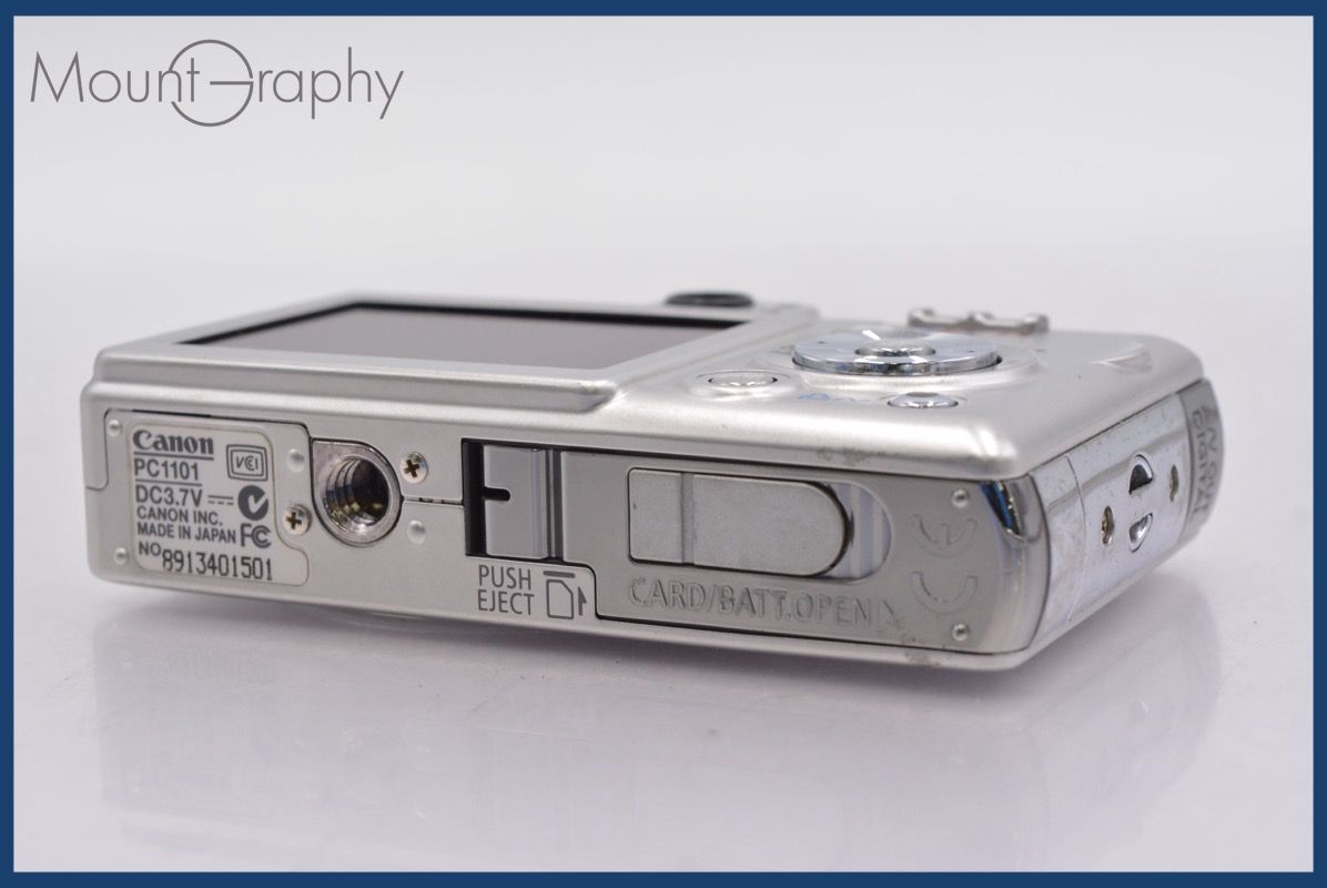 キヤノン Canon IXY DIGITAL 50 3x バッテリー、充電器付属 ☆完動☆同  