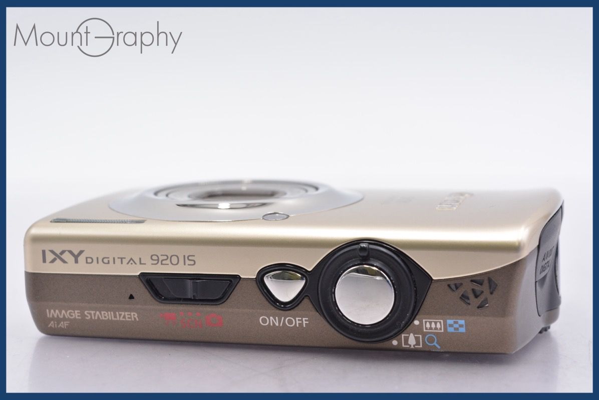 ☆極上美品☆ キヤノン Canon IXY DIGITAL 920 IS 4x バッテリー付属 ☆完 