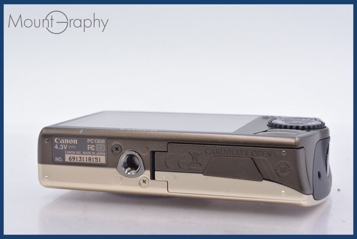 ☆極上美品☆ キヤノン Canon IXY DIGITAL 920 IS 4x バッテリー付属 ☆完 