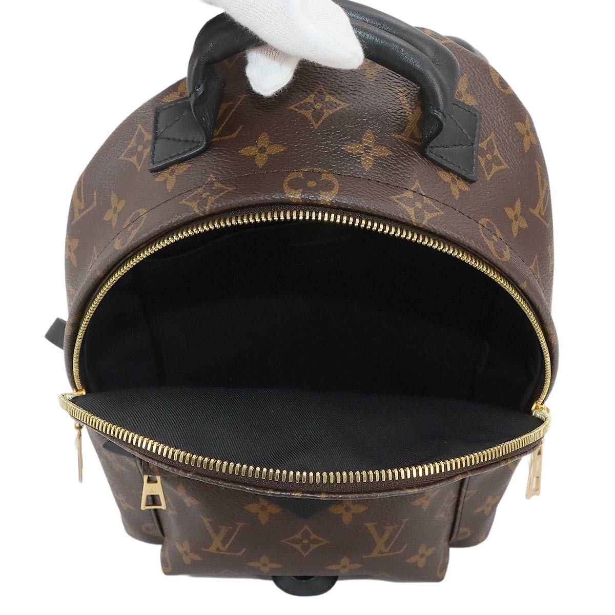 ルイ ヴィトン LOUIS VUITTON モノグラム パームスプリングス PM バックパック リュックサック ブラウン M44871 90299562 DECORATOM_COM_BR