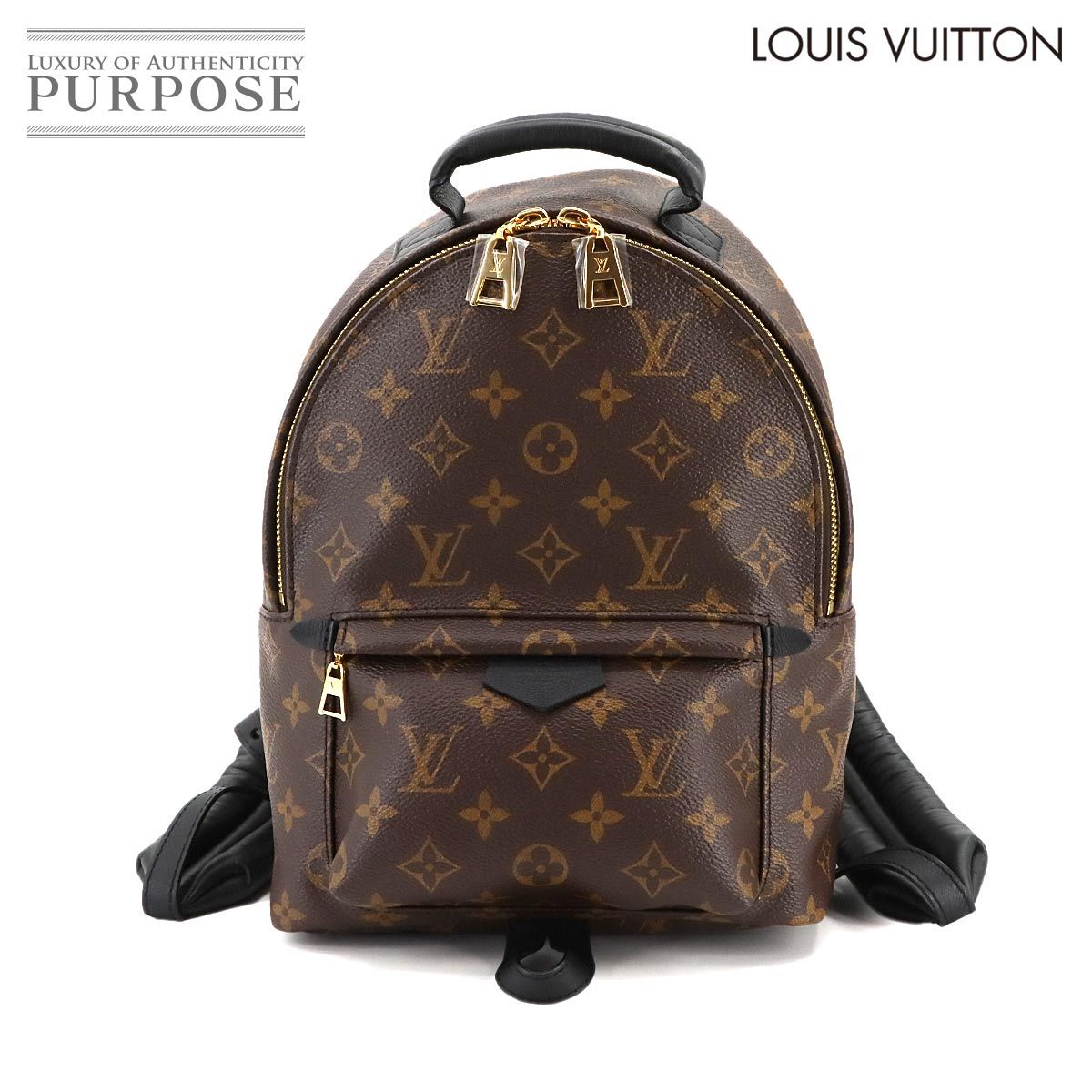 ルイ ヴィトン LOUIS VUITTON モノグラム パームスプリングス PM バックパック リュックサック ブラウン M44871 90299562