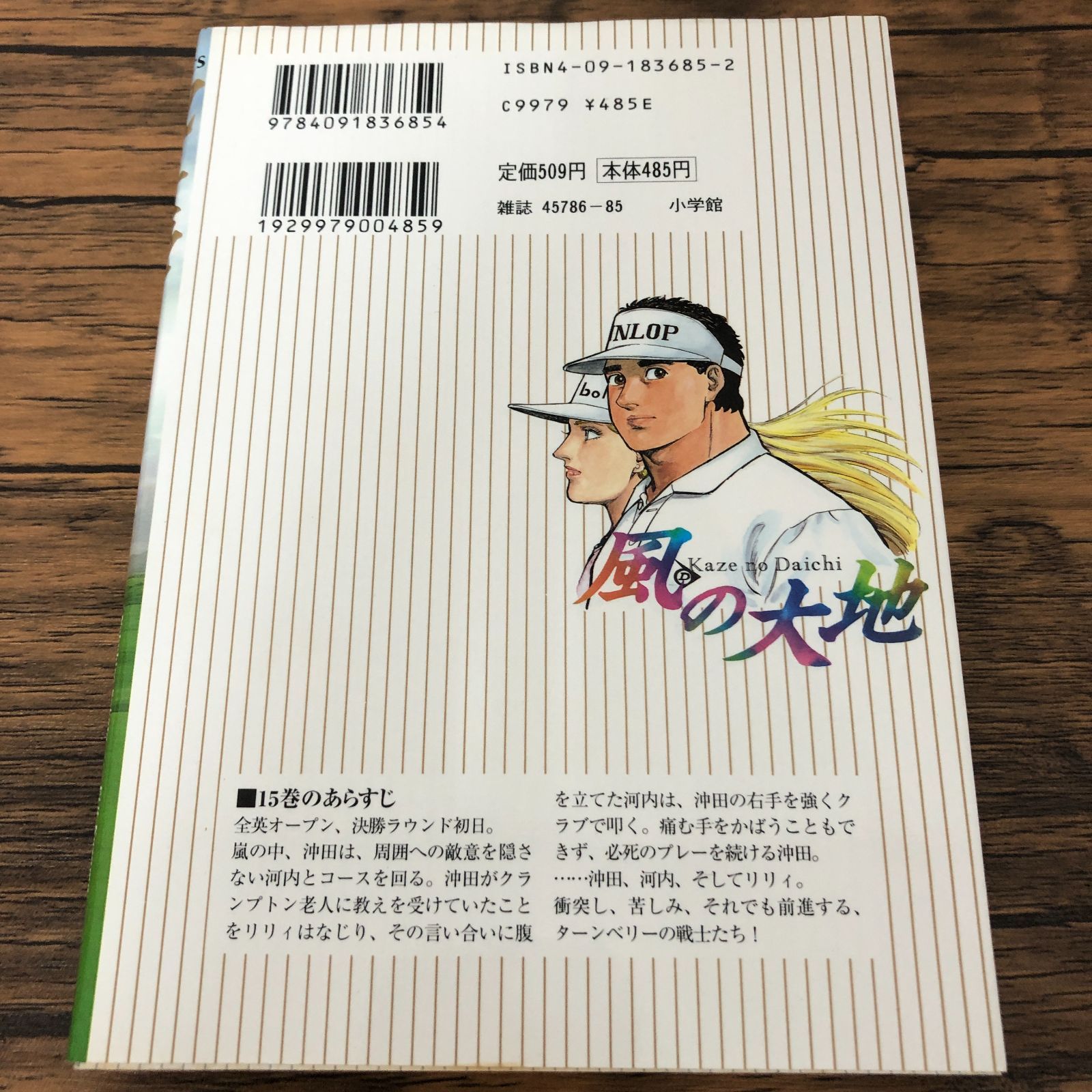 風の大地 15巻/ かざま鋭二/ 坂田信弘/ GF-0225040478-YP/GF08711