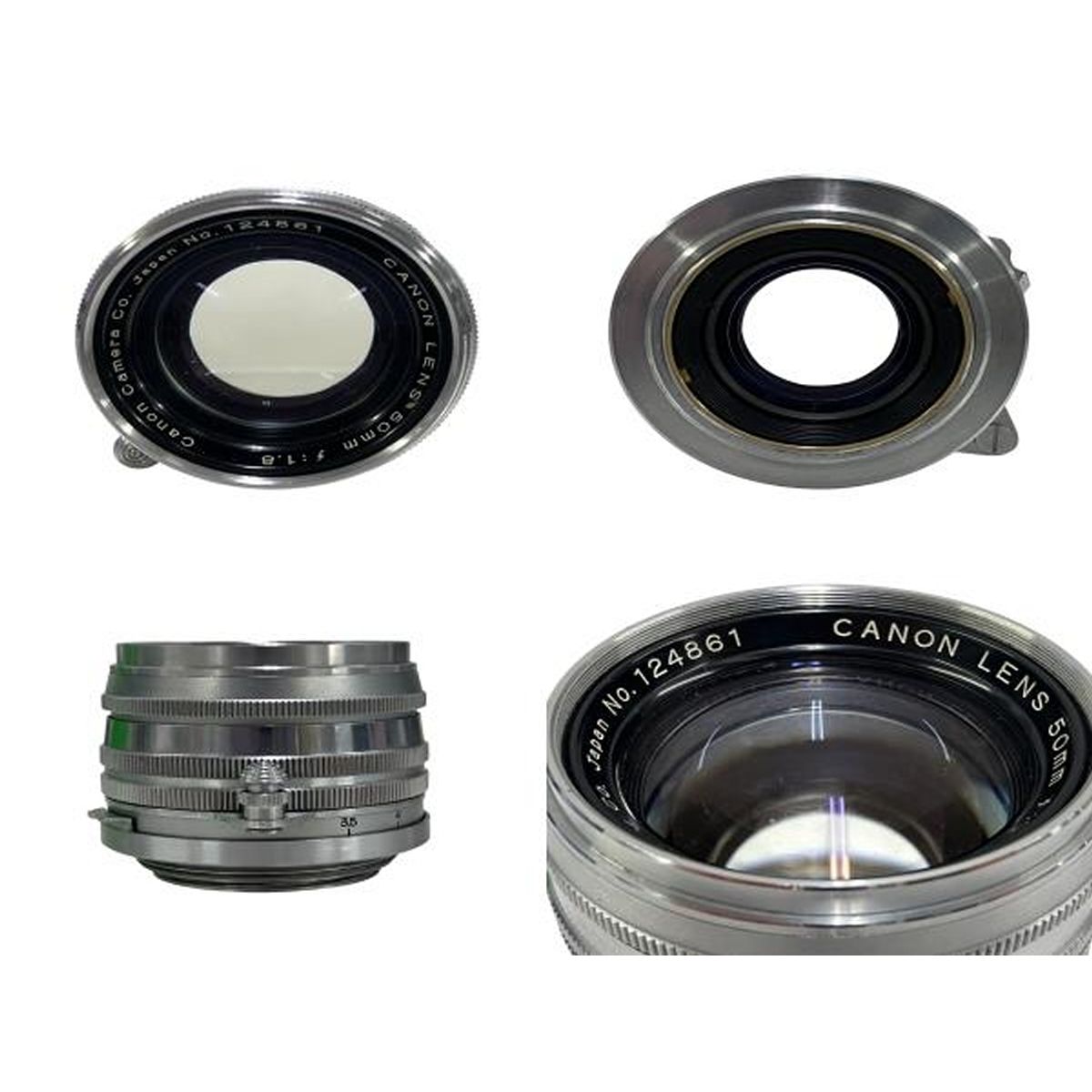 CANON CAMERA IV Sb EP刻印 50 mm F 1 8 フィルム カメラ ボディ レンズ セット レンジファインダー