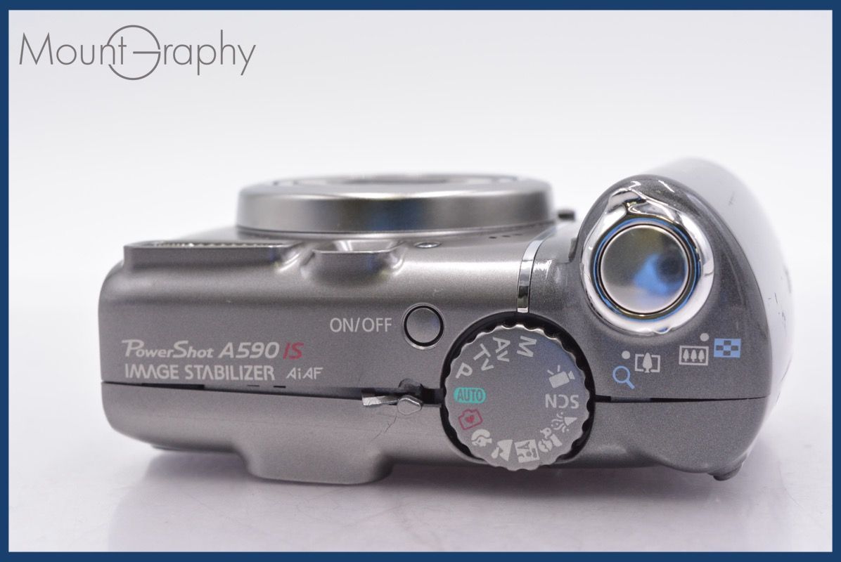 キヤノン Canon PowerShot A590 IS 4x 単三電池仕様 同梱可 #mj6012