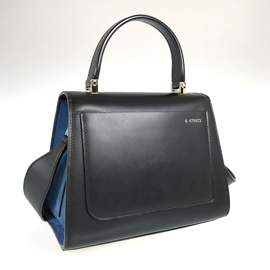 ヴァレクストラ Valextra ミニ イジィデ レザー ハンドバッグ sst