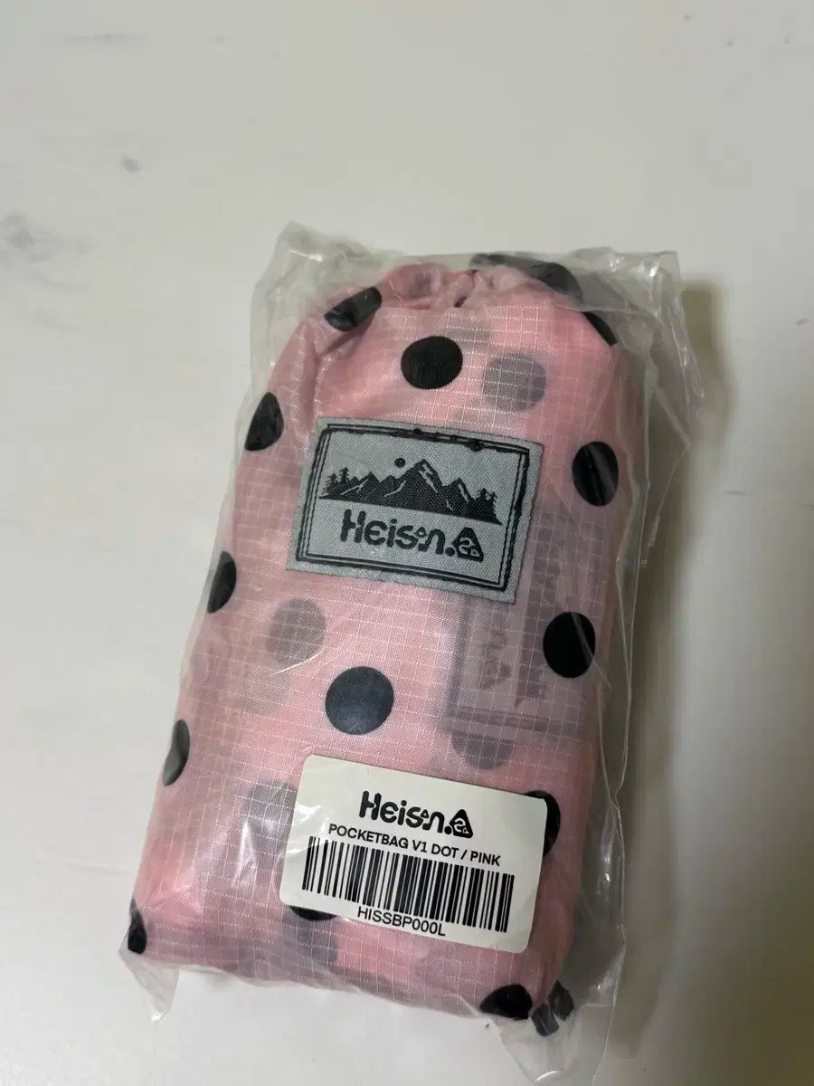 ハイサン ポケットバッグ V1 ピンク ドット