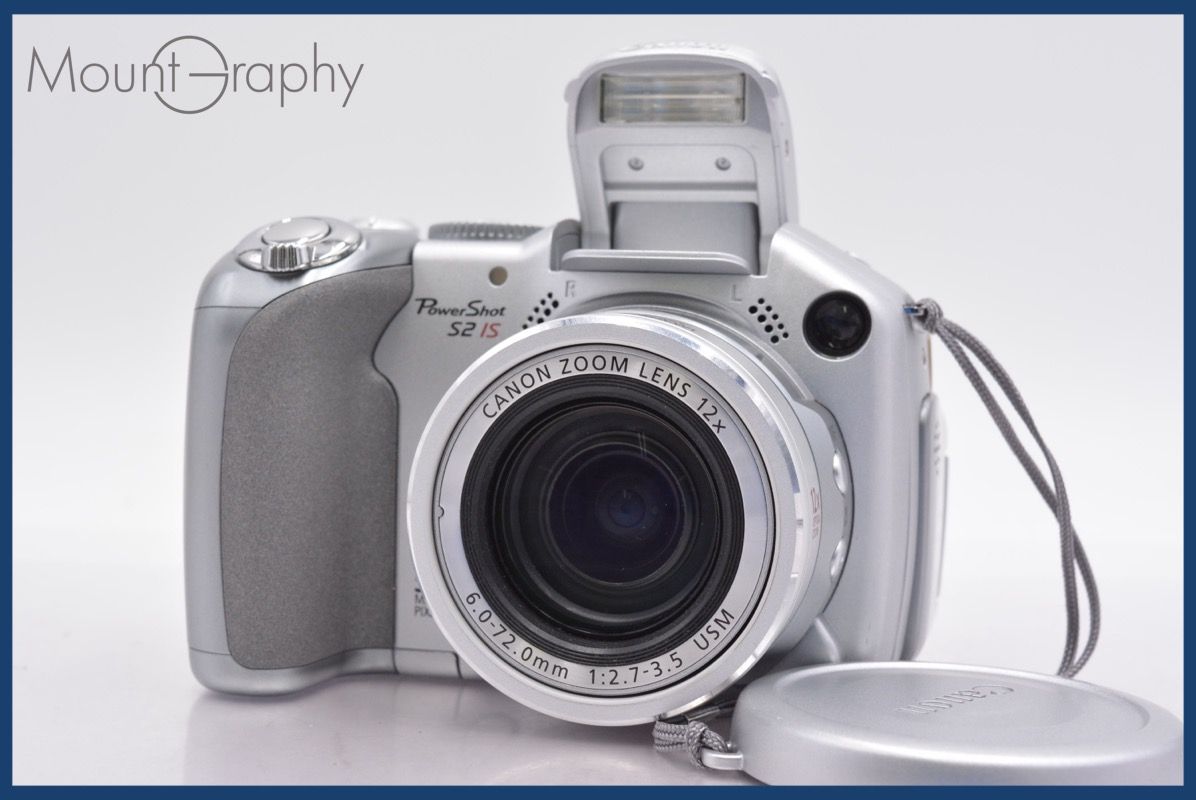 ☆ジャンク特価☆ キヤノン Canon PowerShot S2 IS 12x 単三電池仕様