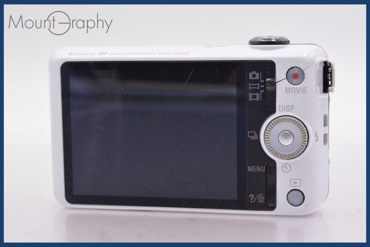 ★極上美品★ ソニー SONY Cyber-shot DSC-WX60 8x バッテリー付属 ★完動★同梱可 #mj6057 ☆極上美品☆ ソニー SONY Cyber-shot DSC-WX60 8x バッテリー付属