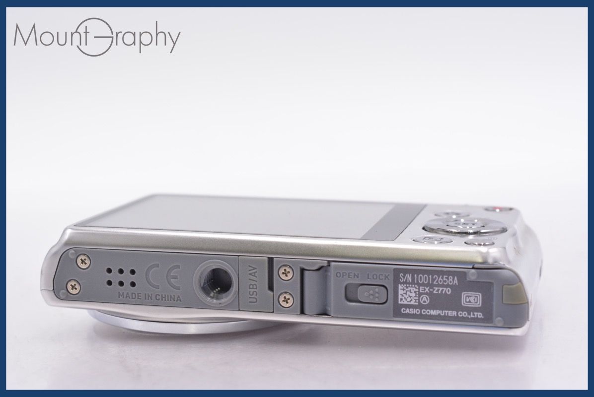 ☆極上美品☆ カシオ CASIO EXILIM EX-Z770 6x バッテリー付属 ☆完動  