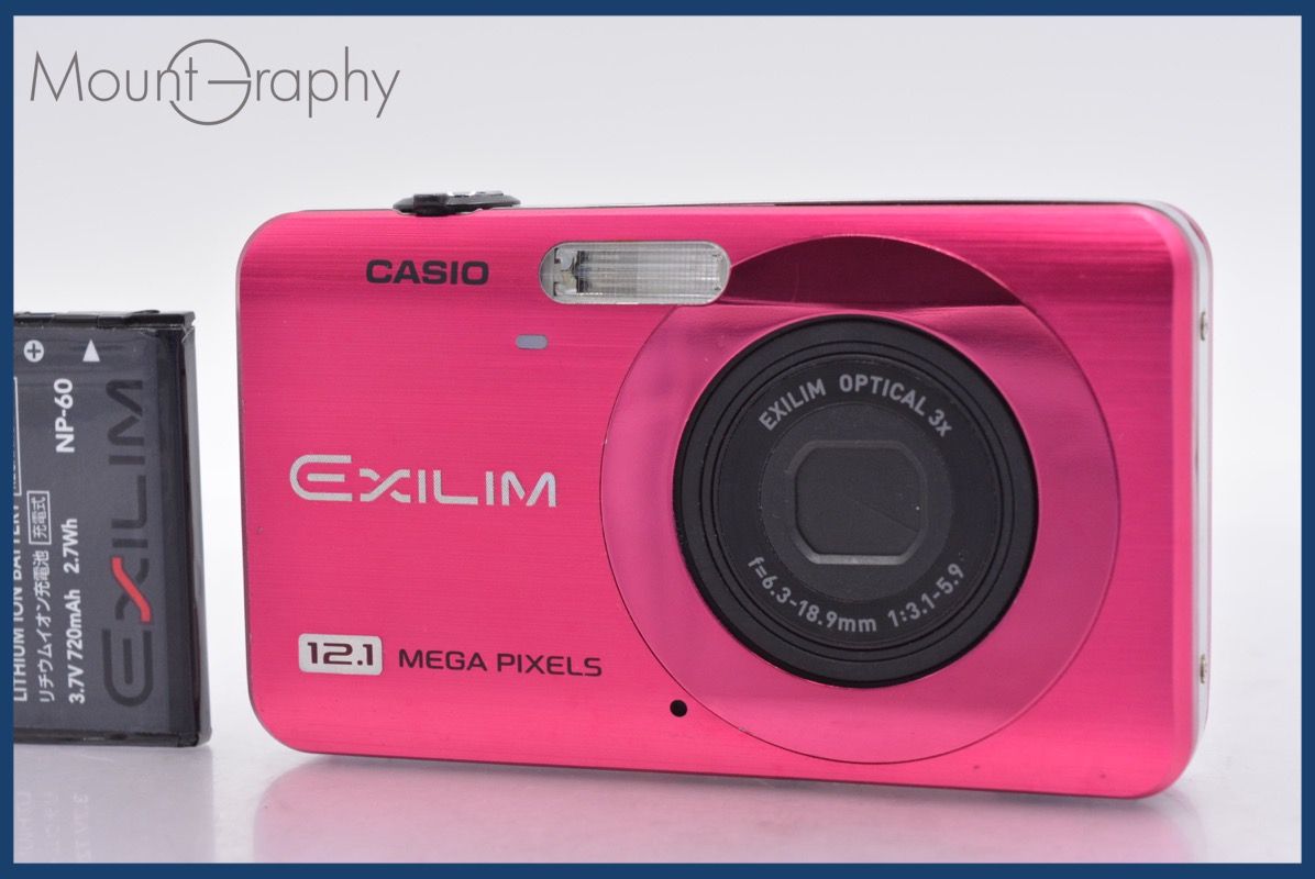 カシオ CASIO EXILIM EX-Z90 3x バッテリー付属 ☆完動☆同梱可 #mj6076