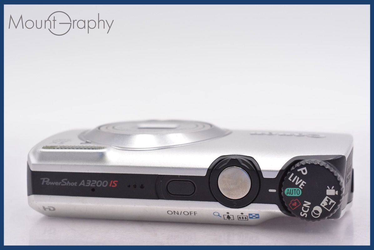 ☆極上美品☆ キヤノン Canon PowerShot A3200 IS 5x バッテリー付属