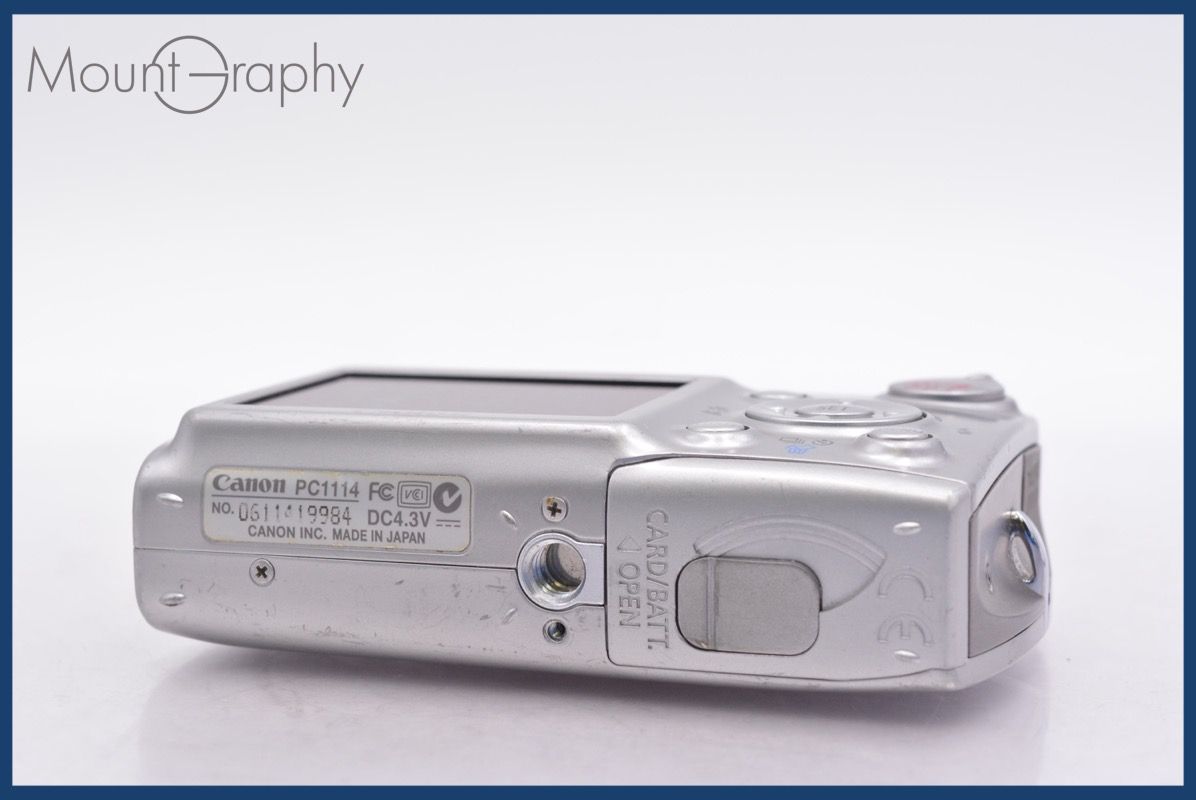 ☆極上美品☆ キヤノン Canon IXY DIGITAL 600 3x バッテリー付属 ☆完