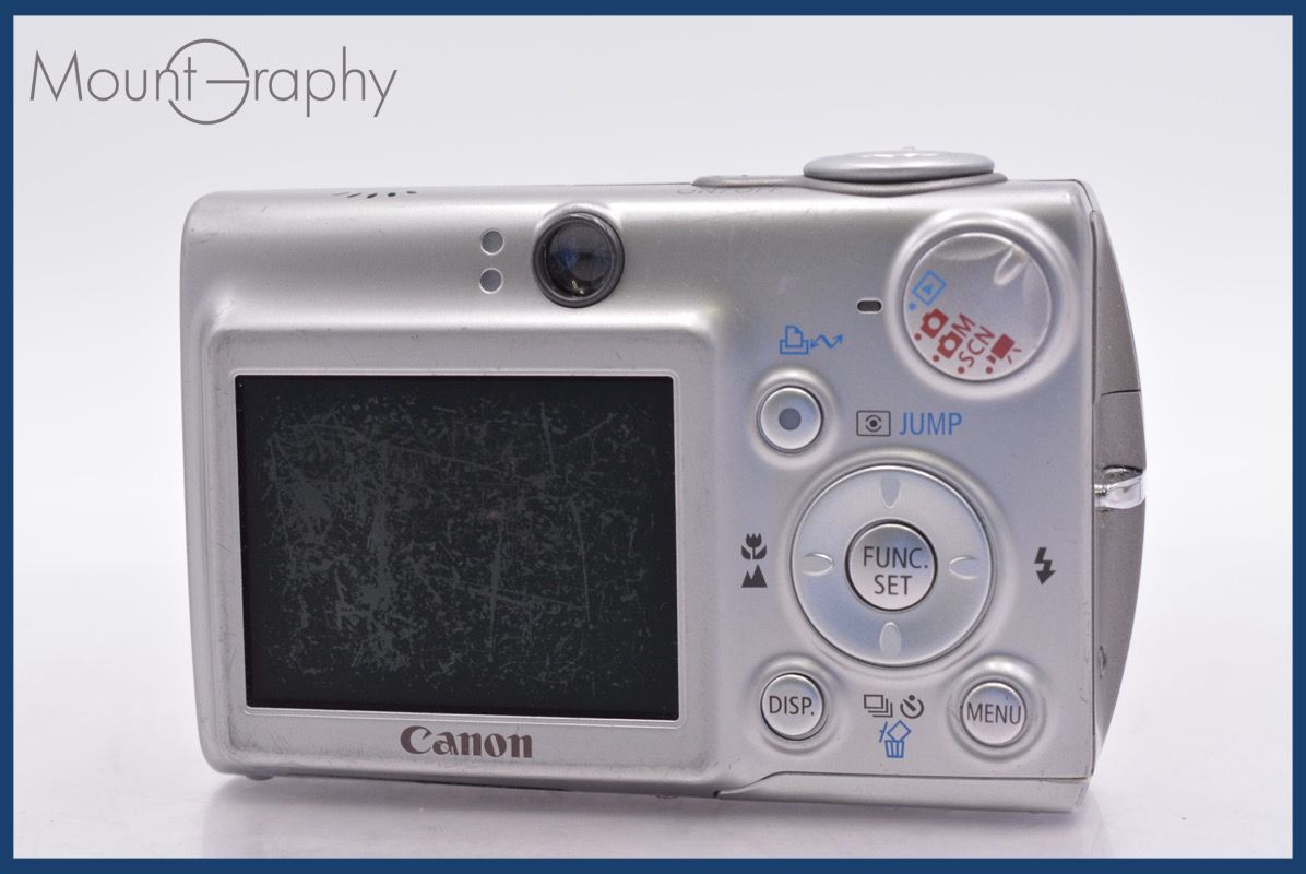 ☆極上美品☆ キヤノン Canon IXY DIGITAL 600 3x バッテリー付属 ☆完