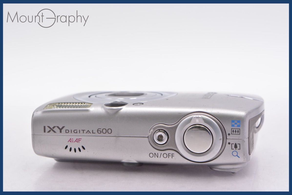☆極上美品☆ キヤノン Canon IXY DIGITAL 600 3x バッテリー付属 ☆完