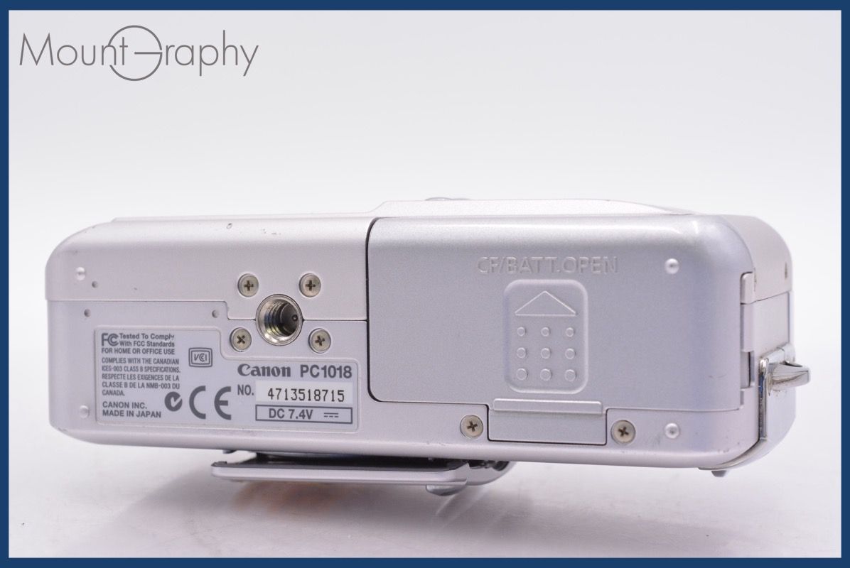 【動作保証】 キヤノン Canon PowerShot S30 3x 元箱、バッテリー、充電器付属 同梱無料 #am6288 メルカリ