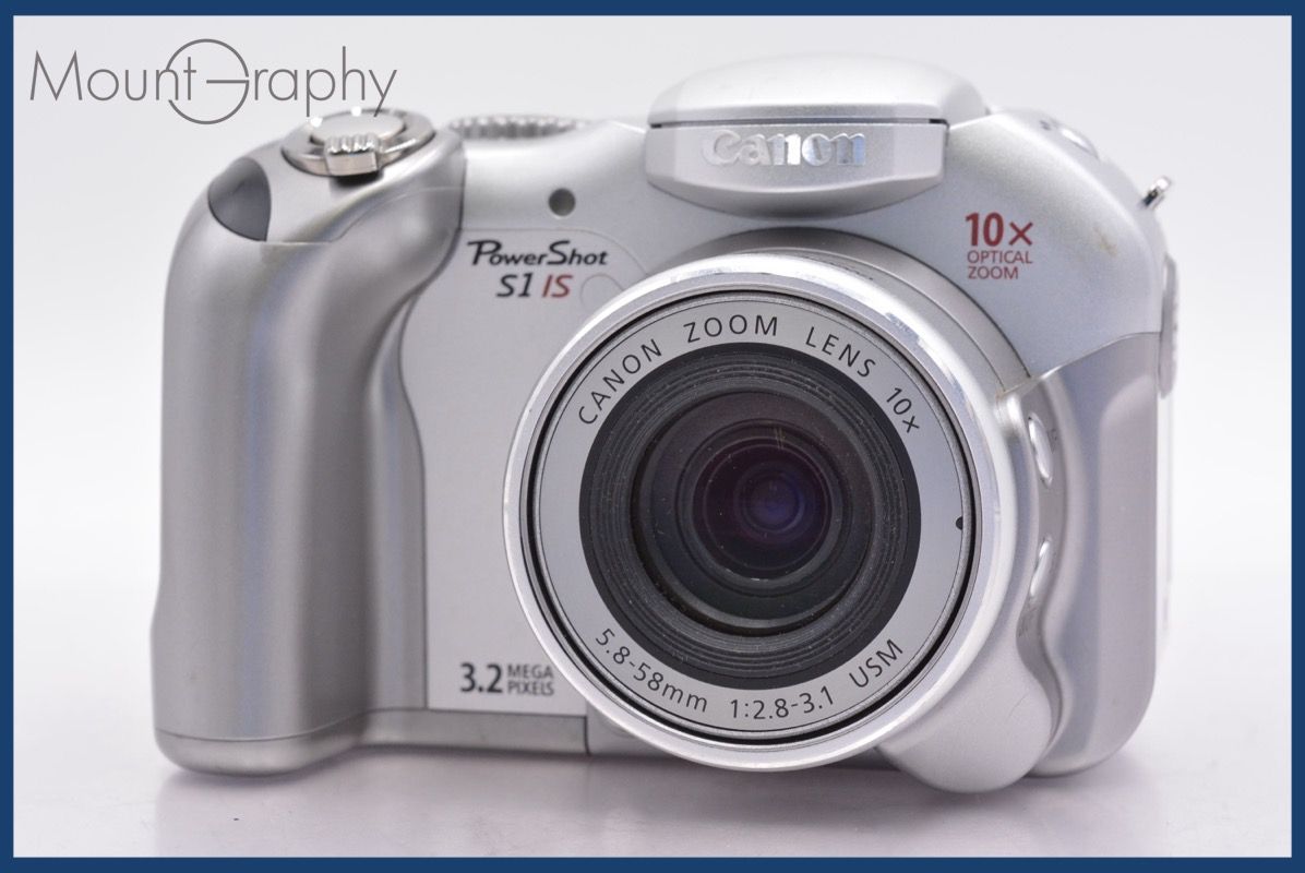 ☆ジャンク特価☆ キヤノン Canon PowerShot S1 IS 10x 前キャップ付  