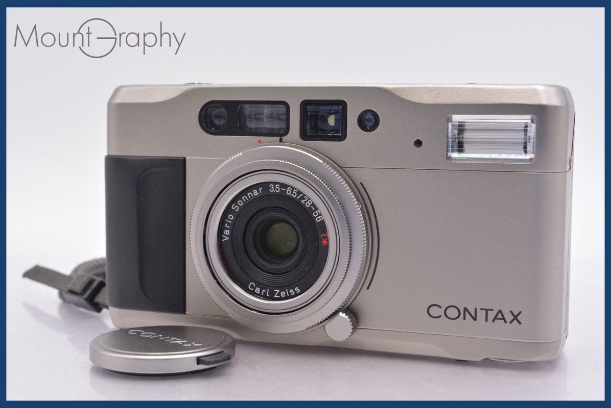 コンタックス CONTAX T VS 28-56mm F3.5-6.5 前キャップ付 同梱可 mj6165
