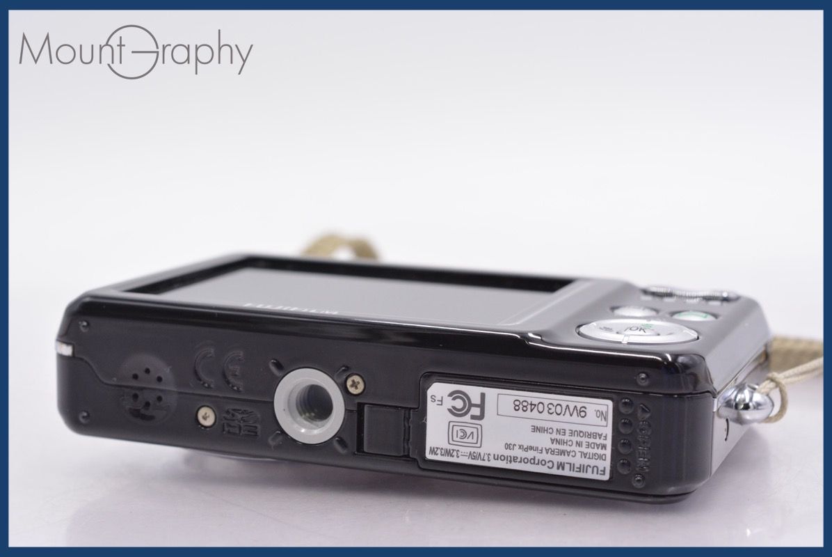 FUJIFILM finepix J30 デジタルカメラ ブラック FUJIFILM FinePix J30