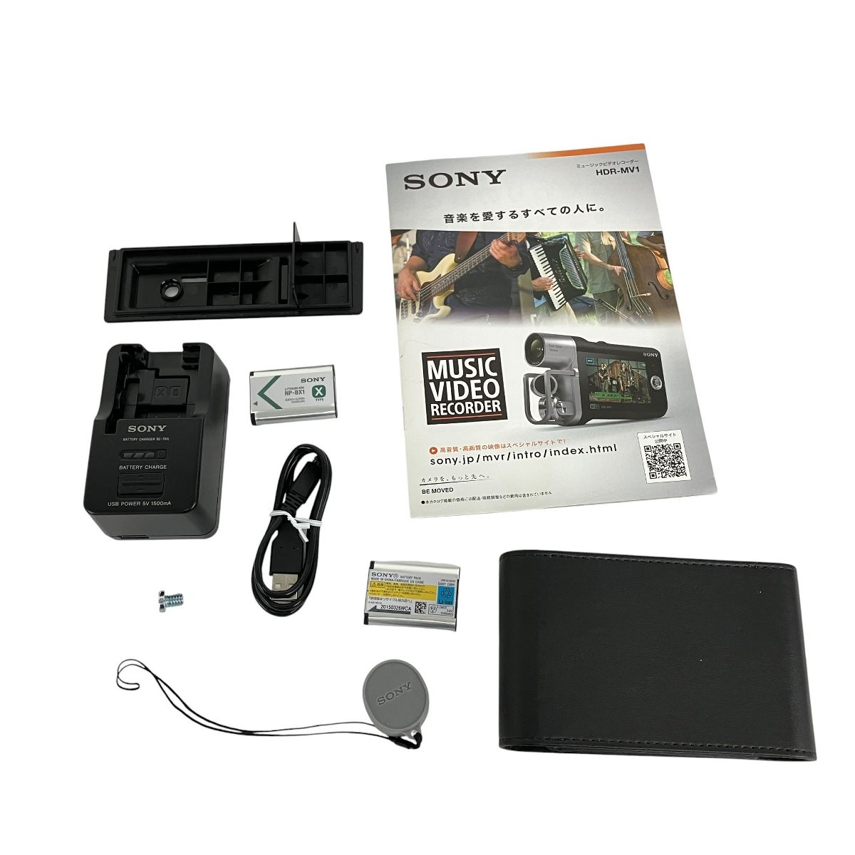 SONY HDR-MV1 ミュージックビデオレコーダー 広角レンズ 録音 Wi-Fi