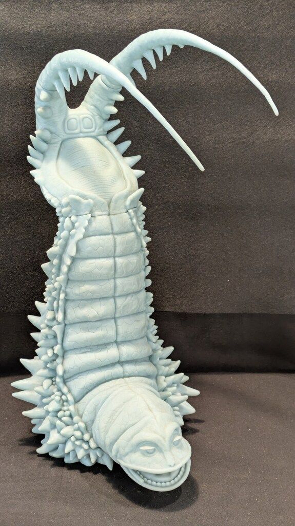 ビリケン商会 リアルモデルキット 原型 ハマハヤオ ツインテール 水色成型