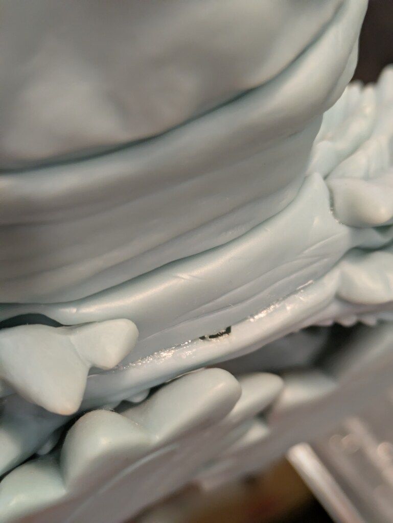 ツインテール 水色成型