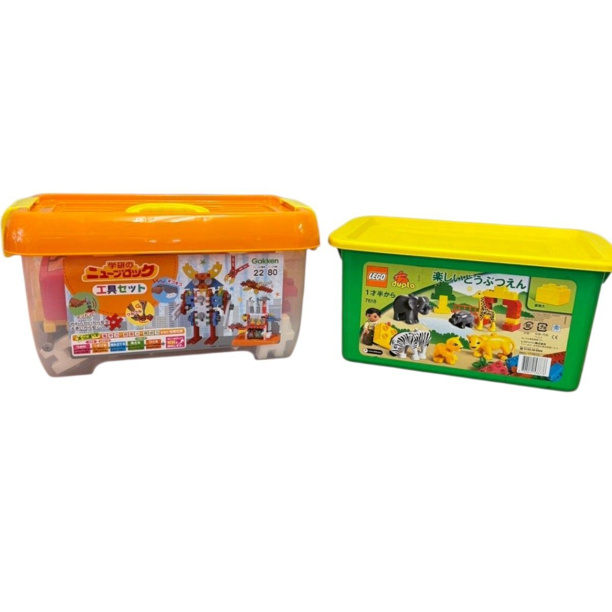 セット販売】学研 ニューブロック LEGO 楽しいどうぶつえん 知育玩具