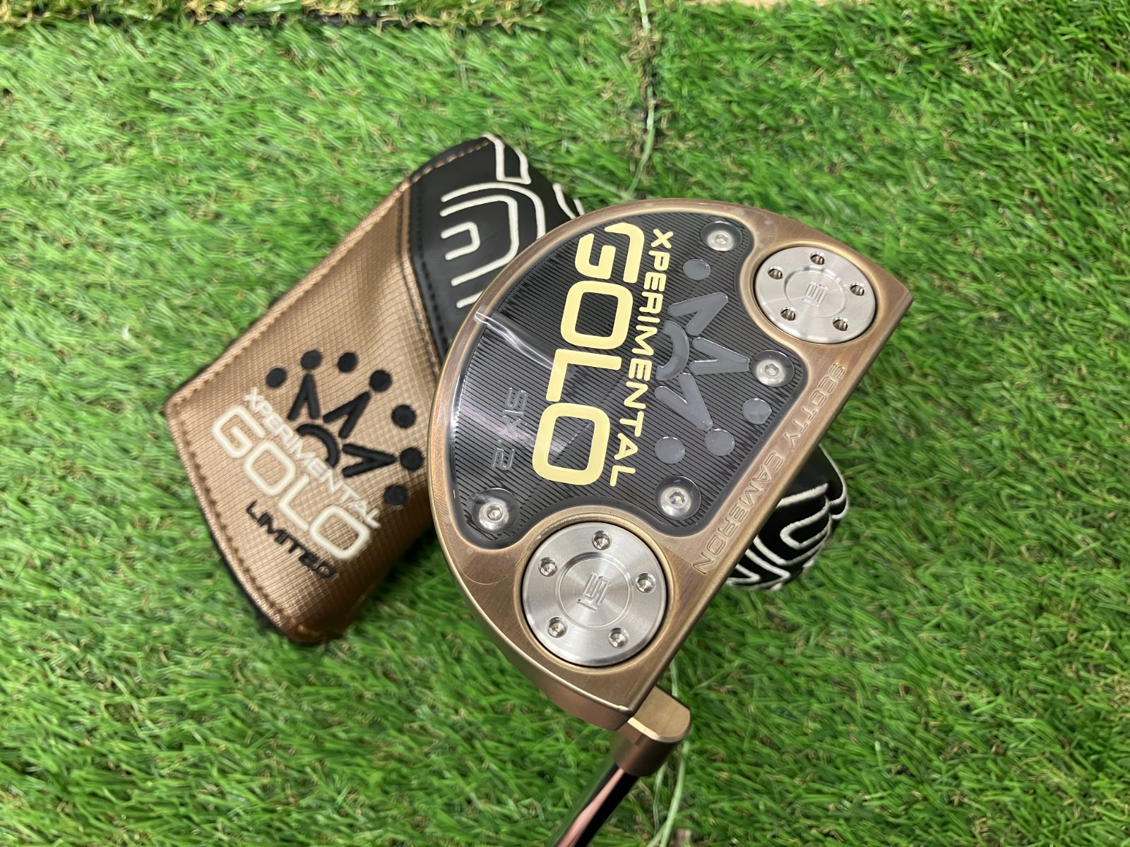 超 パター スッコティキャメロン XPERIMENTAL GOLO SIX.2 オリジナルスチール