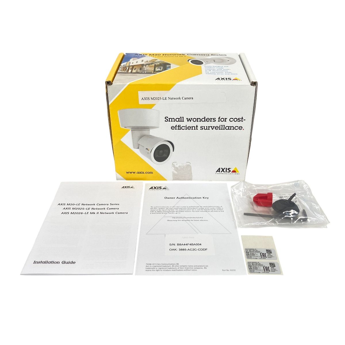 AXIS M2025-LE Network Camera ネットワークカメラ 防犯 監視 ジャンク K10586972