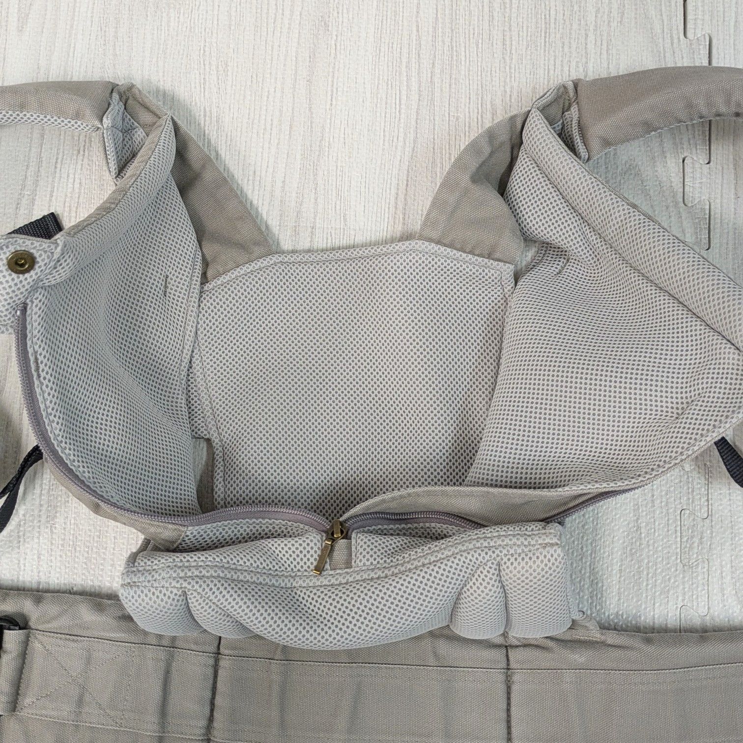  CUSEBERRY 抱っこ紐 NICO オールメッシュグレー キューズベリー ニコ 抱っこ紐 おんぶ紐 抱っこひも スリング