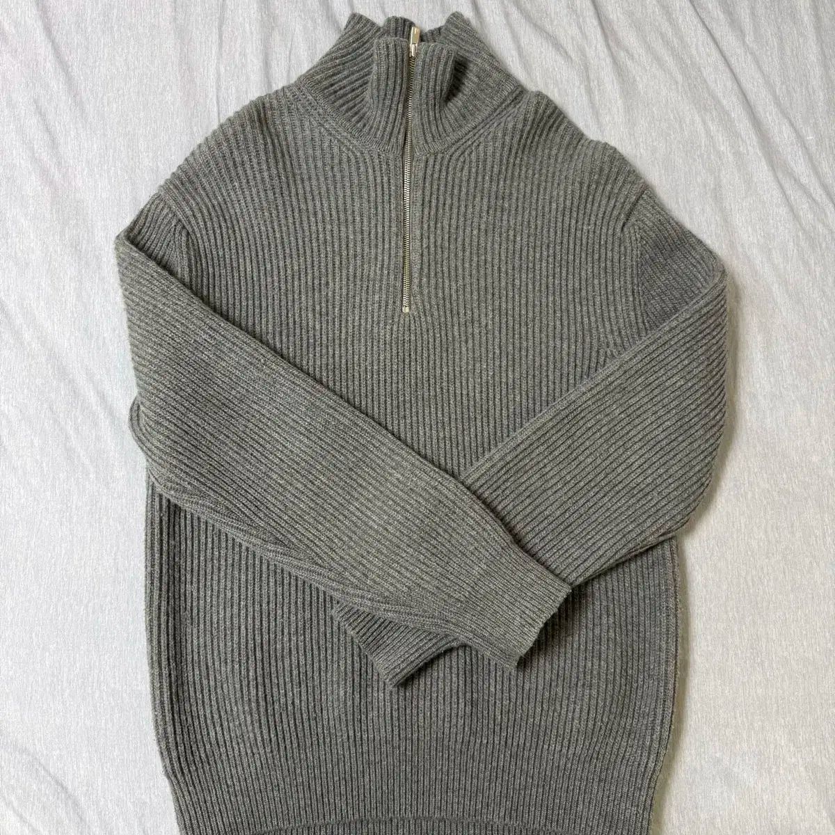 【お買い得】 2 インザロウ ノーザン ニット ハーフジップアップ グレー