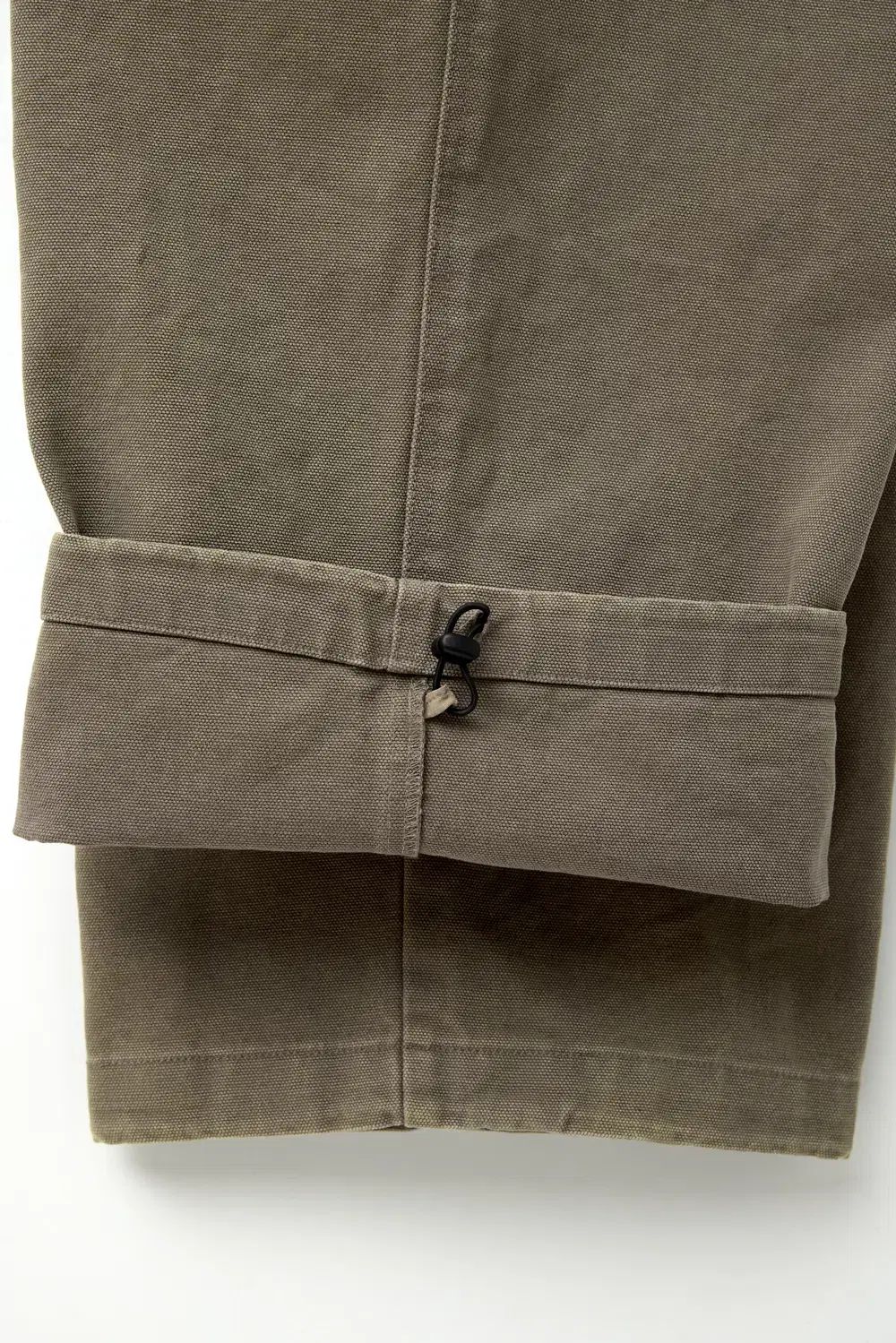 Hatchingroom オーバダック パンツ ベージュ