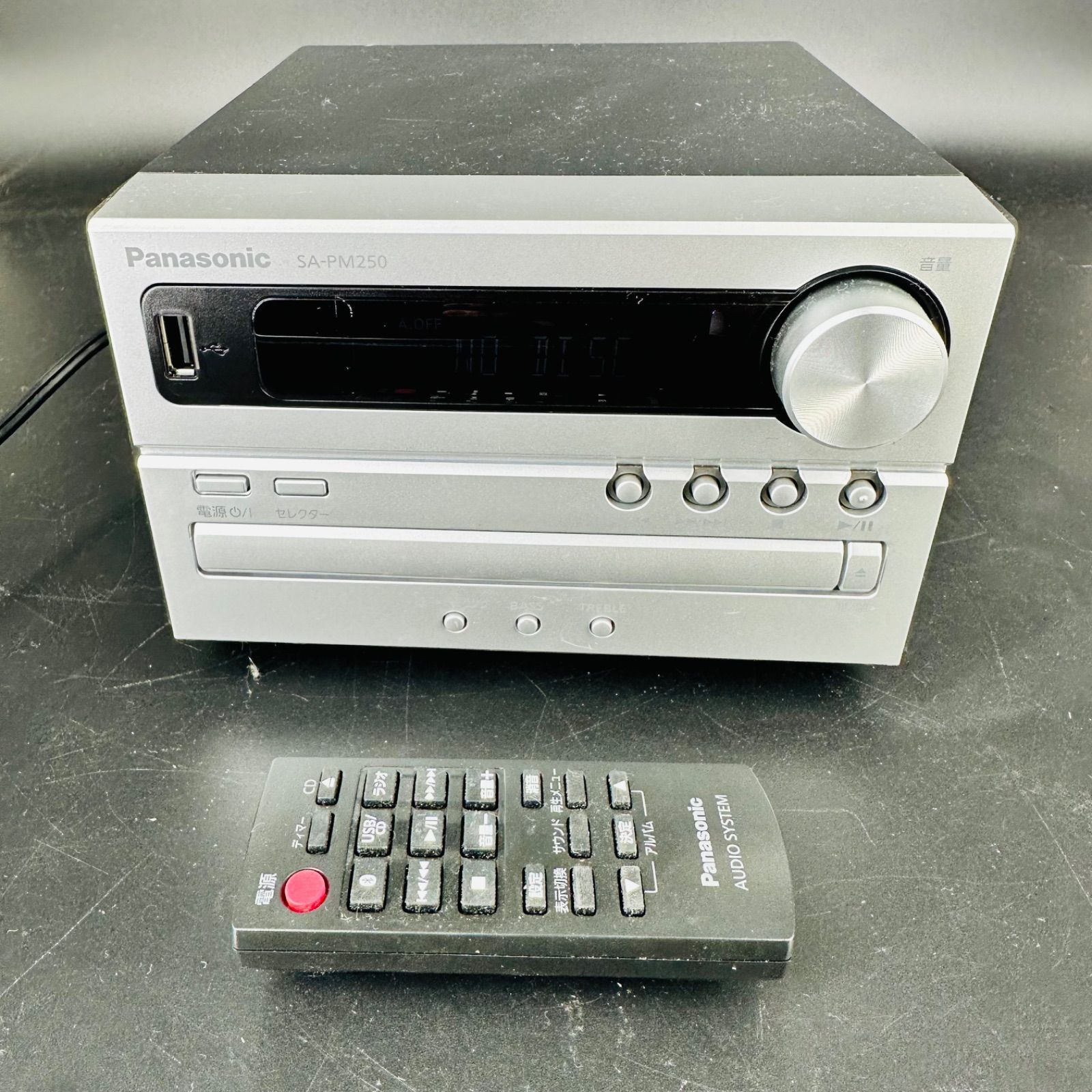 2023年製 Panasonic SA-PM250 ミニコンポ パナソニック - メルカリ