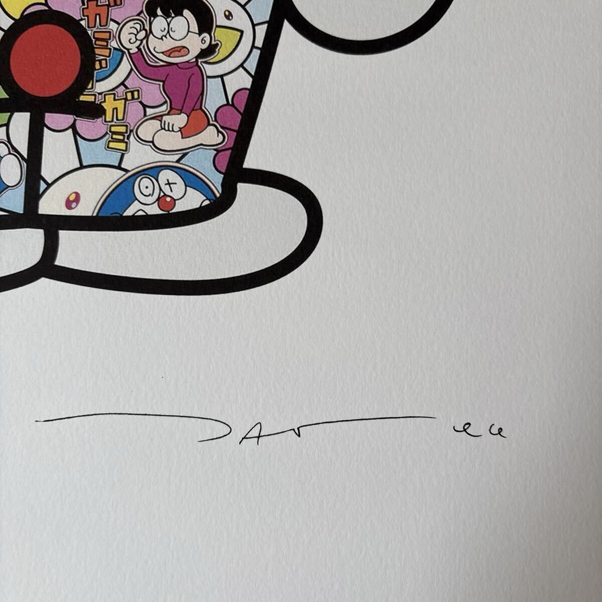 Takashi Murakami 村上隆 サイン入りリトグラフ ドラえもんの日常 300部 65×50cm 真作証明書付 模写 ライセンス複製 WWW_IBETON_RU