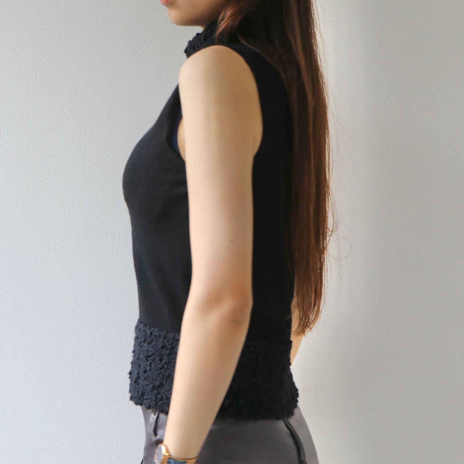 Christian Dior ノースリーブ ニット クリスチャン ディオール - メルカリ